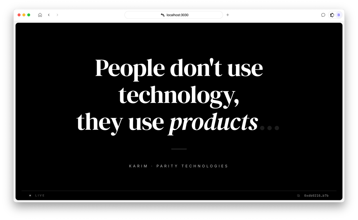 Products for Humans